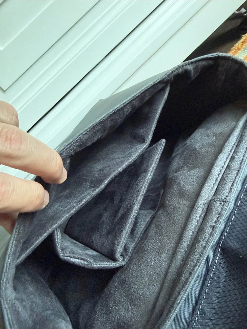 DJI Mavic 3 Gray Crossbody Messenger Bag - , Modern Nylon Shoulder Bag